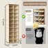 Pcaelin Closet 20 Closet Hanging Shoe Organizer for - Wider Sections Shoe Storage Rack, Sturdy Shoe Shelves Holder