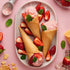Dicunoy Waffle Cone Maker, Nonstick Ice Cream Cone Maker, 6.7" Egg Roll Crepe Pan for Waffle Cups
