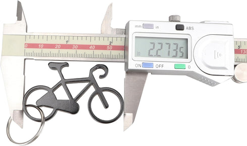 SWATOM Bicycle Bottle Opener with Keychain, 6PCS Accessories
