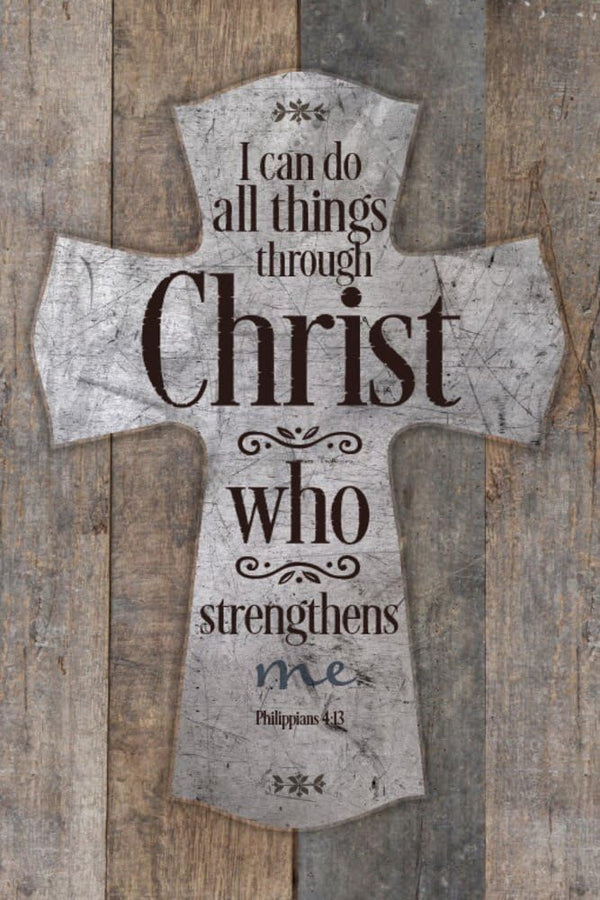 DEXSA I Can Do All Things...New Horizons Wood Plaque, Made in the USA