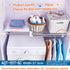 Closet Hershii Tension Shelf Expandable Telescopic Rod Heavy Duty Clothes Hanging Rail Adjustable DIY Storage Organizer