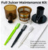 Leoriaie 3Pcs Set 8006, 8004, 8003 VRT350 VRT330-Replacement Juicer Cleaning Brushes for Omega Masticating Juicer