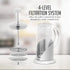 OVENTE French Press Coffee Maker 12 Ounce - 4 Level Stainless Steel Filter System, Borosilicate Glass