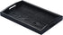 Rectangle Wooden Serving Tray - Breakfast Tray with Handles, Black, 14 by 9-Inch