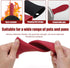 2 Pack Silicone Pan Handle Sleeve, Heat Resistant Cast Iron Skillet Handle Covers for Kitchen