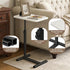 Tinysun C Shaped Small Side Table,Adjustable Tv Tray Side Table for Bedroom,Couch Bed Table TV Trays for Eating