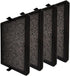 Nispira KF250 True HEPA Replacement Filter Set for Kenmore 1200e Series Air Purifier, Pack of 4