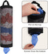 ZUFECY 1 Grocery Bag Holder, Breathable Mesh Bags Dispenser Organizer Trash Bags, Black Hanging Storage Dispensers - Pc