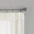 Curtainworks Soho Voile Sheer Pinch Pleat Curtain Panel, 29 by 144", Oyster