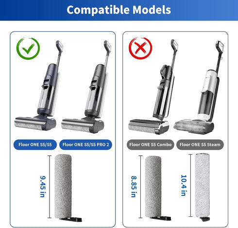S5 S5/Floor S5 3 3 Floor One Replacement Parts for Tineco Floor ONE One Pro Smart Cordless Wet Dry Vacuum