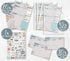 Recipe Binder Refill Pages 30 4 x 6 Recipe cards, 20 x A4 Recipe Cards, 45 Page Protectors,1 Pc of A4 Stickers for 11 x 12 x 2.8 Inch 3 Ring Recipe Binder Kit by Balanchy