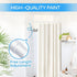 Tension Curtain Rod Black 1pcs Tension Rods for Windows 33 to 56 Inch Spring Curtain Rod Adjustable Tension Rod Tension Curtain Rod of Bathroom Window Curtain Rod Non Slip by ZipGlo
