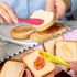 10 Pieces Multi Purpose Plastic Butter Spreader Knife, Versatile Frosting Knives for Soft Cheese Cream Icing, 7 x 1.4