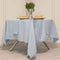 Kadut Blue Square Tablecloth 52 x 52 Inch, Heavy Duty Washable Wrinkle-Resistant Cover for Tables, Parties