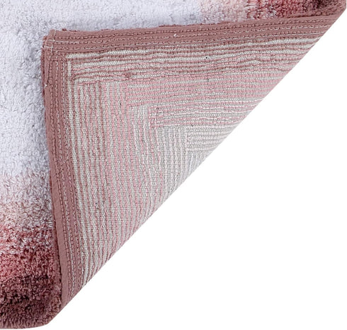 Better Trends Torrent Collection Bath Mats, 100% Cotton, Rose Tufted, Absorbent & Machine Washable, 21" x 34"