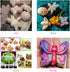 VEINARDYL 3 pcs Silicone Chocolate Molds, 24-Cavity Insect 3D Muffin Mould for Cake Candy Cupcake Soap