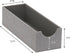 Grey Deep Drawer Organizer Box for Storage by Household Essentials | 12 in x 4 in x 3.13, Silver