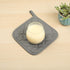 6 Pack Cotton Pot Holders Set, 7 Inch Heat Resistant Hot Pads for Cooking and Baking, Dark Grey