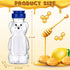 36 8 oz Thenshop Pcs Honey Jar Plastic Empty Bear Bottle Dispenser Clear Transparent Honey Containers Bear Cup Squeeze