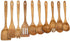 Wooden Cooking Utensils Set, 10 Pack Wooden Spoons and Spatula for Kitchen