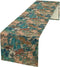 Nitmbi China Table Runner,Chinese Style Landscape Painting Pattern Table Runner for Coffee Table