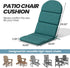 50x19.6 Inch Crestlive Adirondack Chair Cushion, Water Repellent, Fade Resistant, High Back Outdoor Rocking Chair