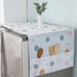 Refrigerator Dust Cloth,multipurpose Proof Cover Washing Machine Waterproof Cover With Storage Pockets Bags,for Oven,dishwasher,kitchen Appliances