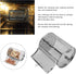 Oven Cages, 360 Degree Rotatable Stainless Steel Oven Rack, 7in Drum Oven BBQ Grill Roaster