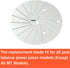 Orange Crescent Tool with Blade - Replacement Parts for Jack Lalanne Power Juicer