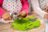 Kuhn Rikon Kinderkitchen Kids Cutting Board, Sheep, 9.8" x 9.1" x 4.3", Green | Child-Friendly Kitchen Tools For Real Cooking by KUHN RIKON