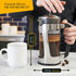 P5 (18 oz) ESPRO French Press Coffee Maker Patented Double Micro-Filter for Grit Free Brew, Heat-Resistant Thicker
