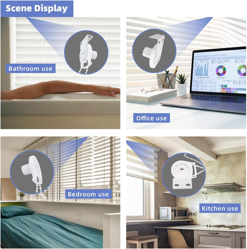 2 Set Roller Shade Accessory Set - Roller Blinds Connector Shades Clutch for 1.1" Tube Fitting Parts