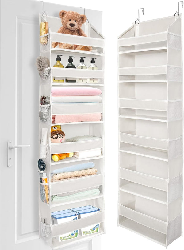 ULG Over The Door Organizer with 6 Large Pockets 12 Side Pockets,