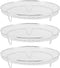 Fdit 3Pcs Air Fryer Racks, Stackable Dehydrator Racks for Food Grade Stainless Steel Air Fryer Accessories