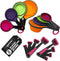 Collapsible Measuring Cups and Nesting Spoons, Adjustable Silicone for Cooking, Space-Saving - 2 Sets