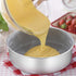 TeamFar Round Cake Pan, 8’’ x 3’’ Stainless Steel Deep Baking Pan for Birthday Party, Non-Toxic & Dishwasher Safe