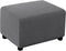 Turquoize Stretch Ottoman Cover Ottoman Slipcover Sofa Cover Footstool Protector Storage Ottoman