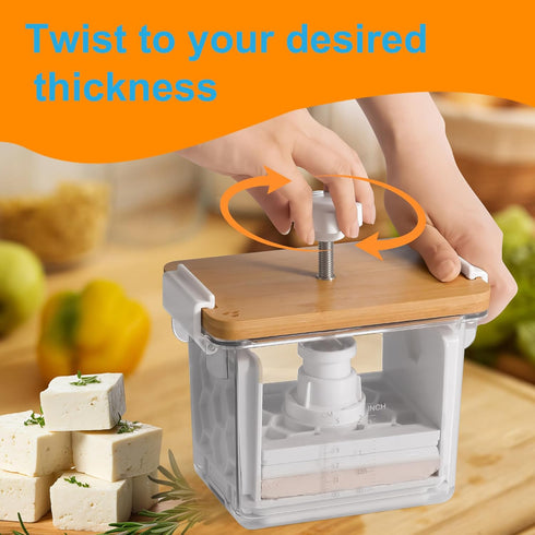 Valleyhike Tofu Press - Tofu Press Dishwasher Safe, Vegan Gifts Tofu Presser for Removing Water from Tofu Extra Firm