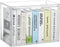 Cube Storage Organizer, Acrylic Book Case Display Box, Stackable Clear Plastic Book Storage Container, 1 Pack