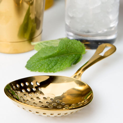 Barfly Gold Julep Strainer