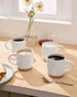 6, 13 oz Set, famiware Coffee Mugs for Mug Dringking Cup with Handle for Coffee, Tea, Cocoa, Milk, Milkyway serise