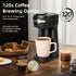 2 1Machine,6 14 0z Single Serve K Cup Coffee Maker in to Brew Sizes,Auto Shut Off& Reusable Filter,Use Coffee