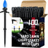 100 Pack Christmas Light Stakes 8.5"-10" for C7 and C9 String Lights,Outdoor
