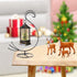 MDNODEQ Ornament Display Stand, Glass Ball Hanger for Hanging Air Plants Terrariums, Witch Ball, Christmas & Wedding