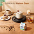 2-Temp Setting (131 113) Coffee Mug Warmer - Large Candle Warmer Plate, & & Fast Heating, Elegant Desk Warmer