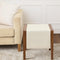 Solino Home Linen Ivory Table Runner 36 Inches - 100% Pure Linen