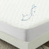 Cooling Bamboo Viscose Waterproof RV King Mattress Protector for 72 x 80 or 70x80 Narrow King Bed with Stretchy Skirt