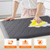 TranquilRelax 4/5 Inch 17.3"x 28" Thick Anti-Fatigue Kitchen Mat Water Resistant Non-Slip Kitchen Floor Mat Ergonomic