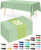 Pureegg Plastic Table Cloth Disposable 20 Pack, 54 x 108 Inch Table