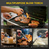 TBTeek Torch Lighter, Portable Kitchen Torch with 45° Rotatable Head, Adjustable Flame, Refillable Butane Torch Lighter